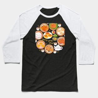 Let’s Yum Cha Baseball T-Shirt